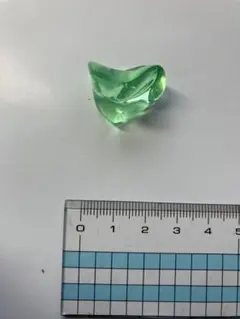 【1個】プラスチック・アクリルストーン【緑色】