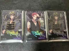 ヒプマイ　ヒプノシスマイク　中国限定 名古屋　BAT チェキ風カード 3枚