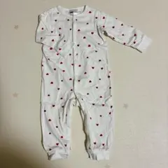 H&M ハート柄ロンパース 9-12M 80