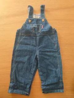 HOPSCOTCH デニムオーバーオール 90cm