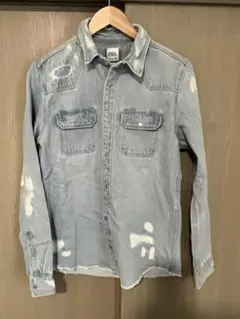 ZARA リラックスフィット デニムシャツ S
