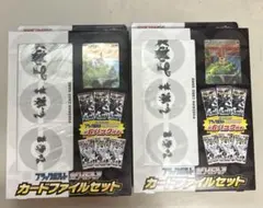ポケモンカード　ブラックボルト　ホワイトフレア　カードファイルセット　新品
