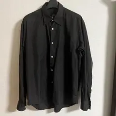 フランス製　A.P.C. ブロードシャツ　ブラックのサムネイル