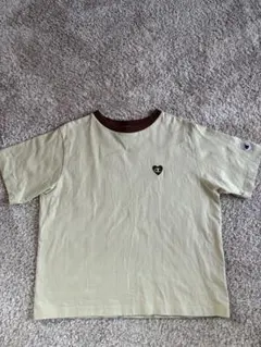 Champion ハートロゴ刺繍 リンガーTシャツのサムネイル