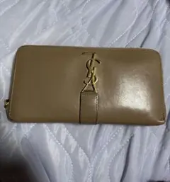 イヴ・サンローラン　長財布　ベージュ♡