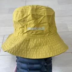 mont-bell キッズハット イエロー FREE