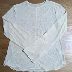 UNIQLO Mame Kurogouchi シアー長袖カットソー XL