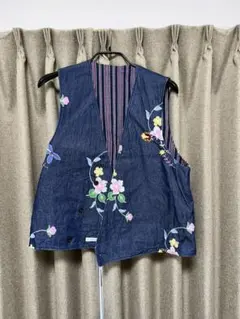 Reversible Vest Seersucker Alternate St