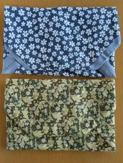 【ハンドメイド】マルチケース 2点セット 通帳・お薬手帳・マスクケースに！