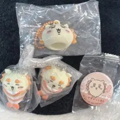 ちいかわ シーサー 6点セット リップキャップマスコット 缶バッジ 寿司
