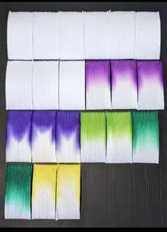 蓮の花紙 蓮紙 グラデーション 蓮華セット【8色 24束セット】匿名配送
