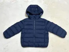 UNIQLO　ユニクロ　ダウン　フード付き　ネイビー　110