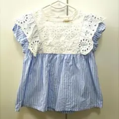 100 チュニック・ブラウス 女の子 夏服 プティマイン