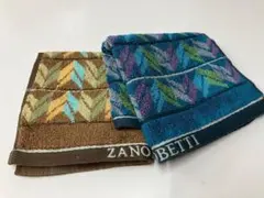 ZANOBETTI　ザノベッティー　タオルハンカチ　2枚組のサムネイル