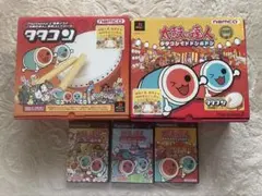 PS2 太鼓の達人 太鼓型専用コントローラ『タタコン』✖︎2 ソフト✖︎3