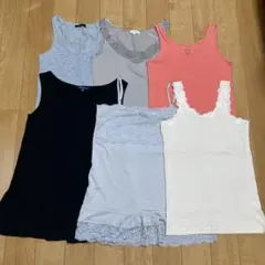 ☆気持ちお値下げ☆まとめ売り　タンクトップ・キャミソール　6点