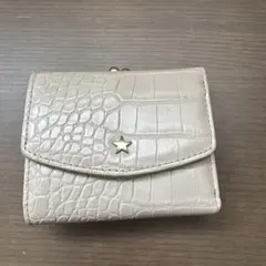 niko and ... ベージュ 二つ折り財布