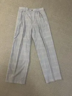 STUDIOUS ドライグレンチェックワイドスラックスのサムネイル