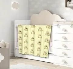 ポムポムプリン ベビー赤ちゃん掛け毛布 布団 ひざ掛け