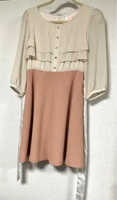 MINIMUM 七分袖ドレス