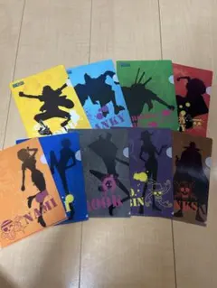 ワンピース キャラクターミニクリアファイル9種類セット