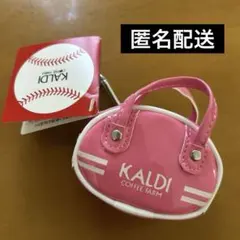 KALDI レトロスポーツバッグ　チョコレート　カルディ　ピンクのサムネイル