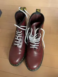 Dr. Martens 1460 8ホールブーツ チェリーレッド - メルカリ