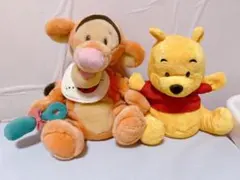 ディズニー　くまのプー　ベビーティガー　パペット
