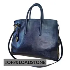 TOFF&LOADSTONE レザー 2way トート ショルダーバッグ 拡張のサムネイル