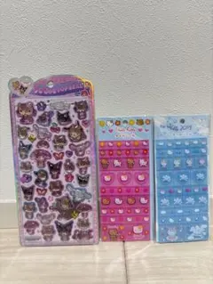 日焼けキティ　ボンボンドロップシール　うるちゅるPOPSEAL タイルシール