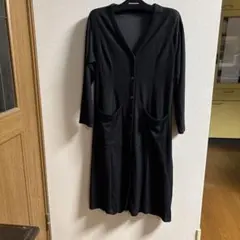 安井友梨　ブラックカーディガン　S