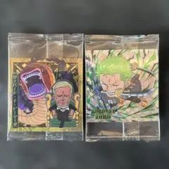 ワンピース大海賊シールウエハースLOG.13 ロロノア・ゾロ他