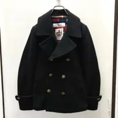 Education from Young Machines ピーコート 黒のサムネイル
