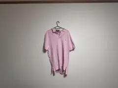 90s POLO ラルフローレン ビンテージ半袖ポロシャツ　刺繍ロゴ　USA製