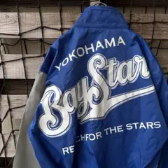 【98年権藤体制】横浜ベイスターズ 90s 三陽商会製 ナイロンジャケット L 98年権藤体制】横浜ベイスターズ 90s 三陽商会製 ナイロンジャケット L
