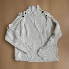 GRL リブ編みタートルネックセーター