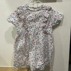 PETIT BATEAU 花柄ワンピース 24m 86cmのサムネイル