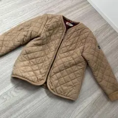 【ホットビスケッツ】ミキハウス　120センチ　ブルゾン　キルティングジャケット