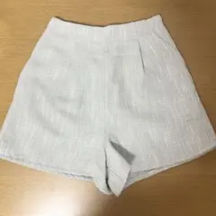 ツイードショートパンツ ミントグリーン Mサイズのサムネイル