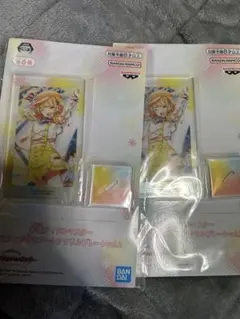 学園アイドルマスター　藤田ことね　スタンド付き　アートアクリルプレート　2点