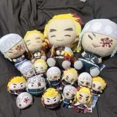 鬼滅の刃　煉獄杏寿郎　宇髄天元　ぬいぐるみ　セット売り