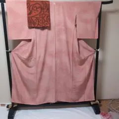 小紋袷着物、名古屋帯の2点セット4800円のサムネイル