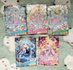 匿名配送】おねがいアイプリ アイプリグミ1弾 ☆4カード5種