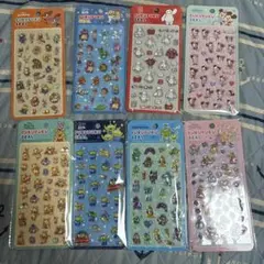 【正規品・新品✨】ディズニー　ぷくぷくシール　全種類8種セット
