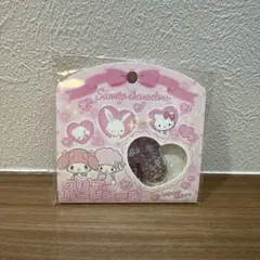 9*︎様 サンリオキャラクターズ クリアハードシール おはじきシール