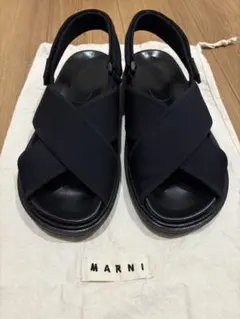 MARNI マルニ フスベットサンダル ブラックのサムネイル