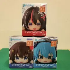 ホロライブ　ひっかけフィギュア vol.1 星街すいせい ときのそら AZKi