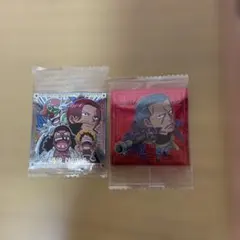 ワンピース大海賊ウエハースシール　14 ベックマンP SEC四皇　2枚セット