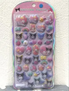 My Melody Kuromi シールセット