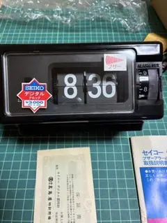 当時物 セイコー パタパタ時計 QN-502R 置時計 目覚まし時計 当時物 セイコー パタパタ時計 QN-502R 置時計 目覚まし時計